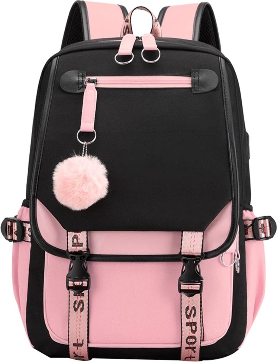 Backpack With USB Charging Port - 30 Liters