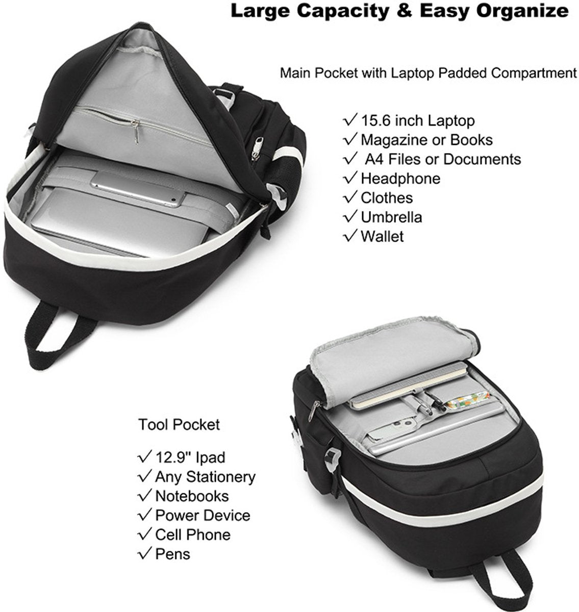 Backpack with 30 Liters - BlackA