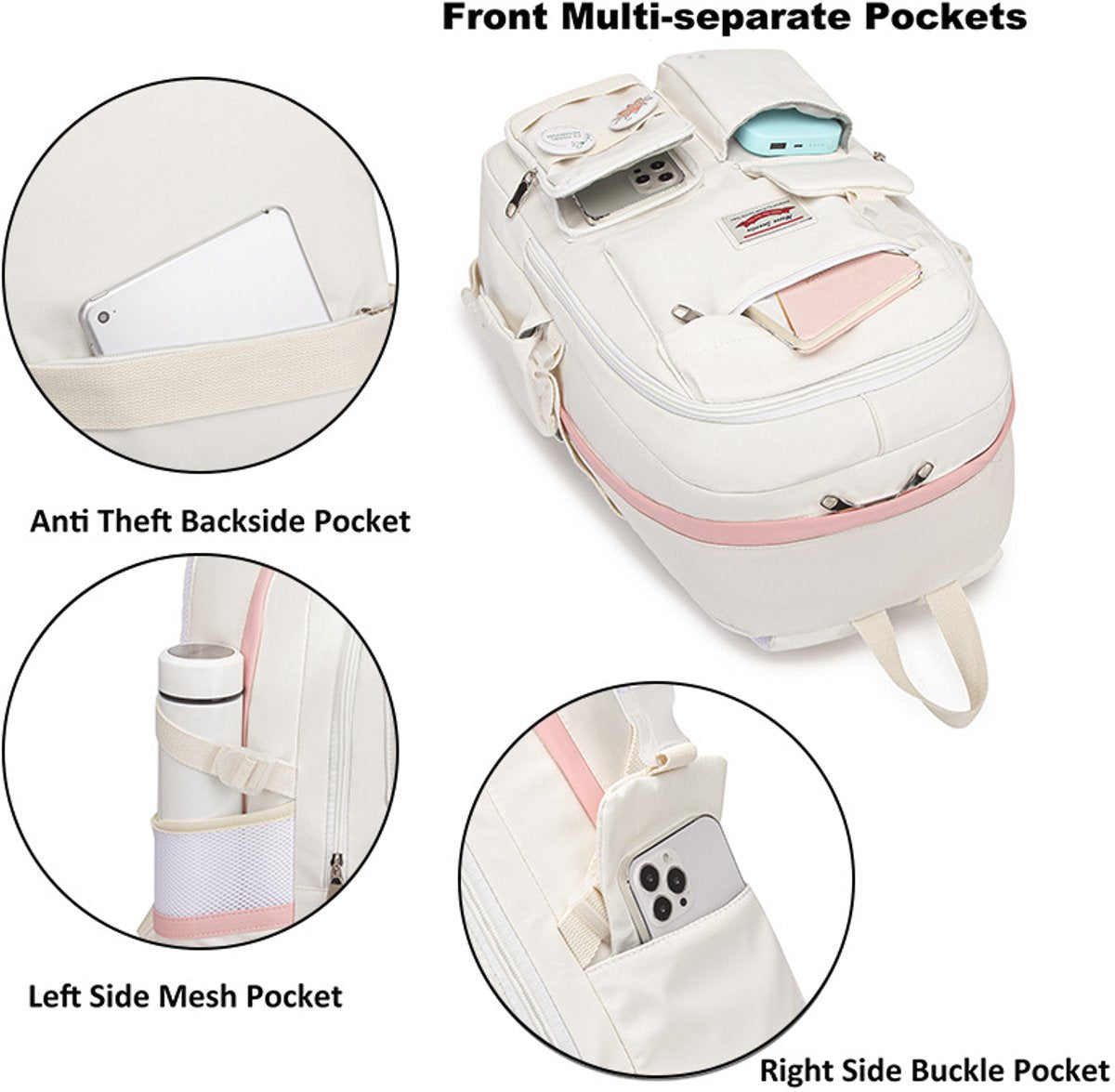 Backpack with 30 Liters - WhiteB