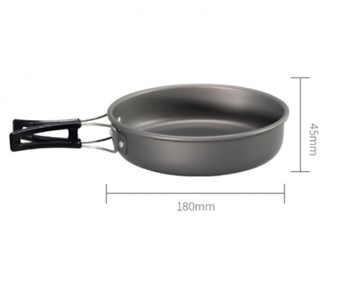 Aluminum Camping Cooking Set for Outdoor - 3 pieces