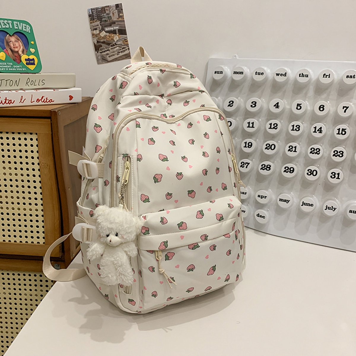 Backpack with 20 Liters - Strawberries
