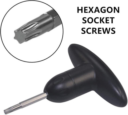 ZQKLA Golf Wrench Tool with Head Chisel and Torque Adjustment