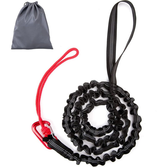 200kg Bicycle Tow Rope for Kids 1.7m to 3m with Black Storage Bag