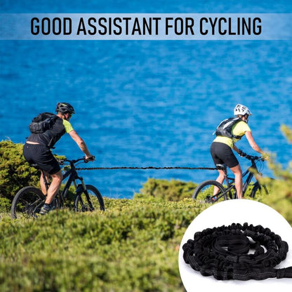 200kg Bicycle Tow Rope for Kids 1.7m to 3m with Black Storage Bag