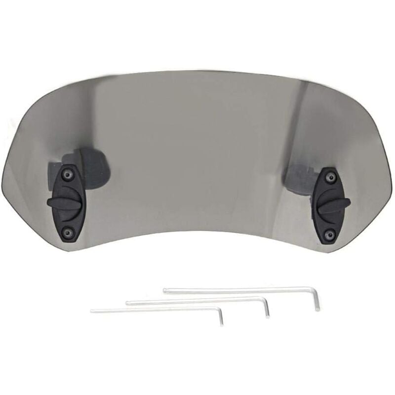 Motorcycle Windshield Adjustable Clip-On Windshield Wind