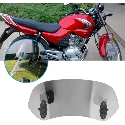 Motorcycle Windshield Adjustable Clip-On Windshield Wind