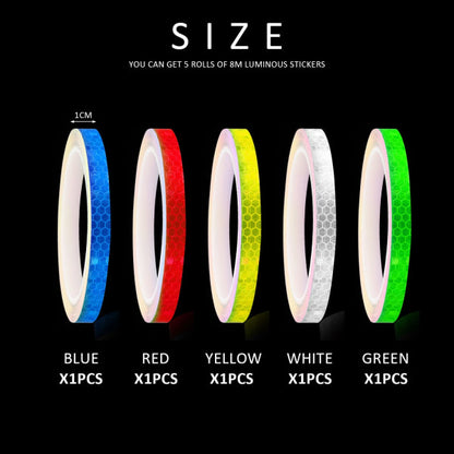 Reflective Stickers for Bicycle, Color Reflective Tape