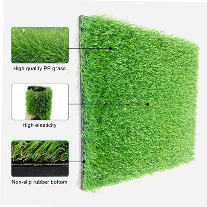 Casual Golf Game Set, 0.8x1.5M Golf Hitting Mat