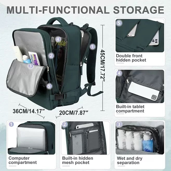 Cabin Bag Backpack 40x20x25 cm