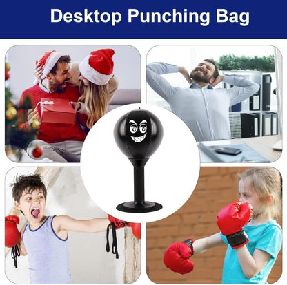 Stress Relief Boxing Ball for Desk with Suction Cup