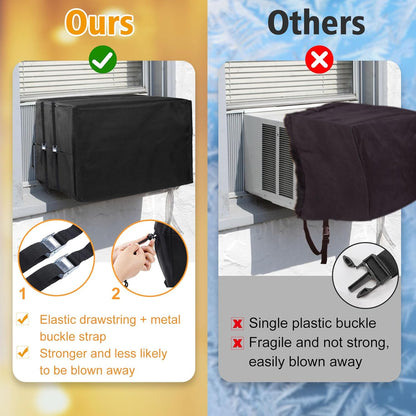 Air Conditioner Covers for Window Units - 3 Layers