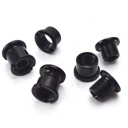 Chainring Bolt Nut for 5-Speed Road Bike Black