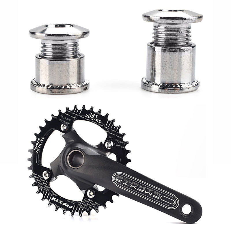 Chainring Bolt Nut for 5-Speed Road Bike Black