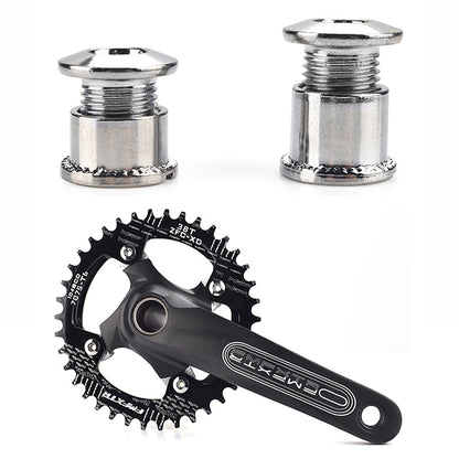 Chainring Bolt Nut for 5-Speed Road Bike Black