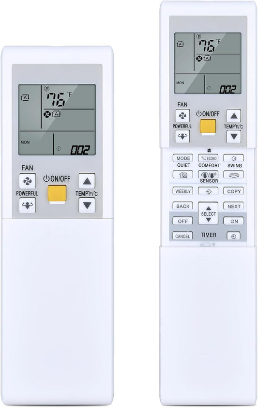 Replacement for AC Air Conditioner Remote Control