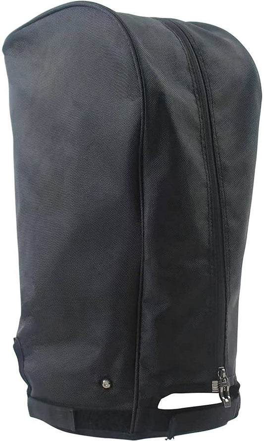 Golf Bag Cover - Waterproof Rain Cover - Golf Bag Rain Cover - Fits Almost All Travel Bags Golf Bag - Carrying Cart for Men and Women Golfers (Color: Canvas Black)