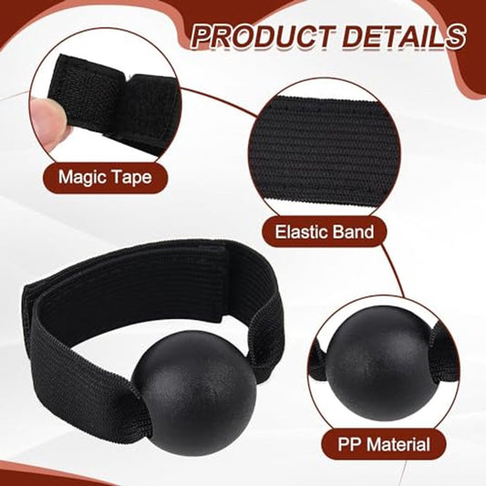 2-Piece Volleyball Hand Shape Trainer Soft Nylon & Wooden Beads