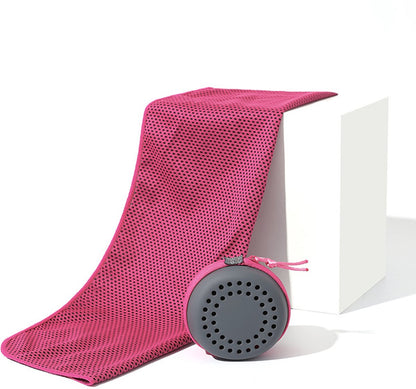 Cooling Towel for Summer & Sports - (Adult Size) Pink