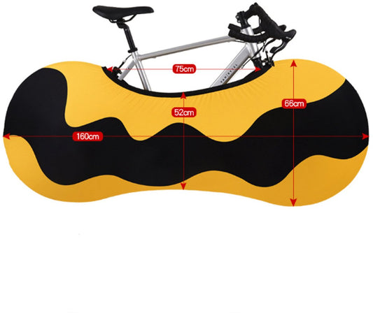 Dust and sun protection bicycle cover