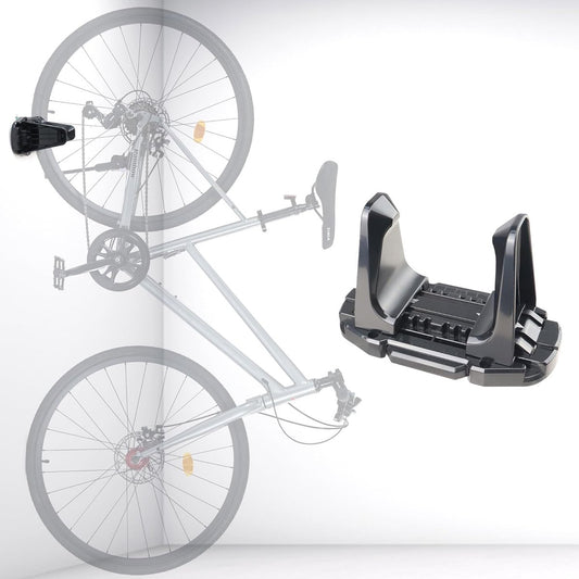 Bicycle Wall Mount - Up to 60 kg Load Capacity - For Tires 27-83 mm