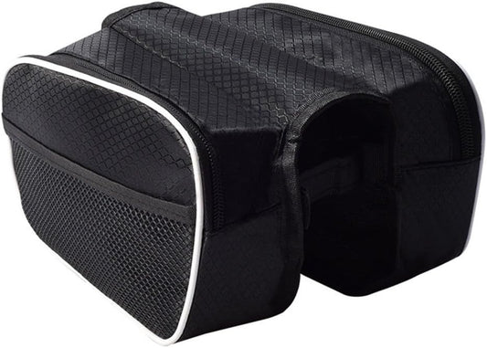 1pc Bike Handlebar Bag Waterproof Bicycle Frame Handlebar Bag
