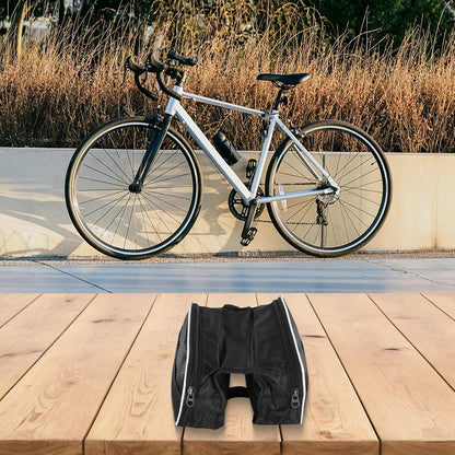 1pc Bike Handlebar Bag Waterproof Bicycle Frame Handlebar Bag