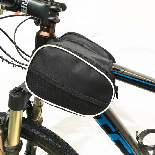 Waterproof bicycle frame handlebar bags  - 2 items