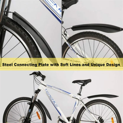 Removable Mudguard Mountain Bike Parts Bicycle Accessories Black-Iron