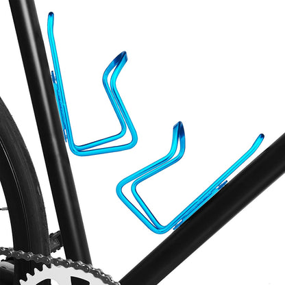 Water Bottle Cage for Outdoor Activities (Blue) - 1-Pack