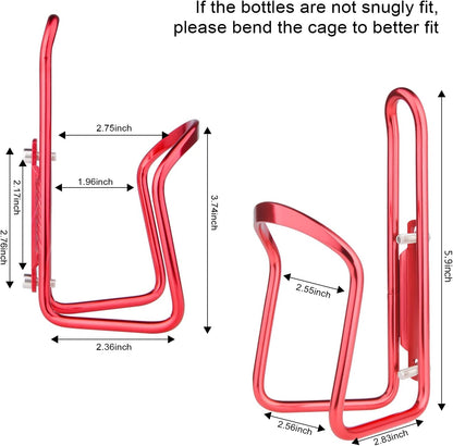 1Pack Lightweight Aluminum Alloy Cycling Bicycle (Red), Bike Accessories