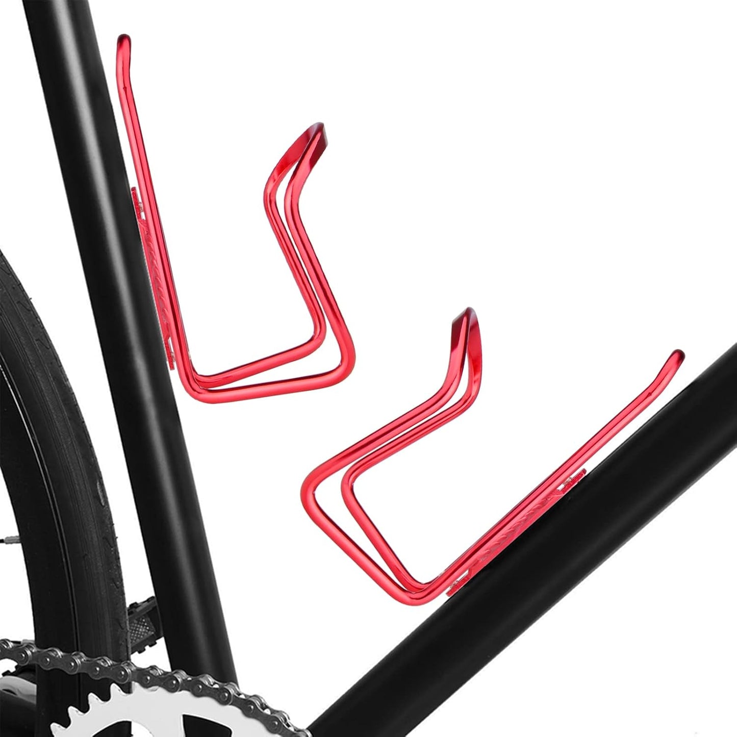 1Pack Lightweight Aluminum Alloy Cycling Bicycle (Red), Bike Accessories