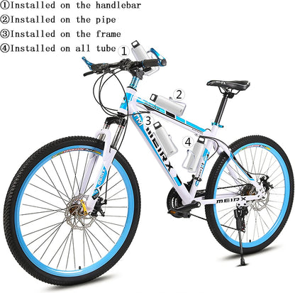 1Pack Lightweight Aluminum Alloy Cycling Bicycle (Silver), Bike Accessories