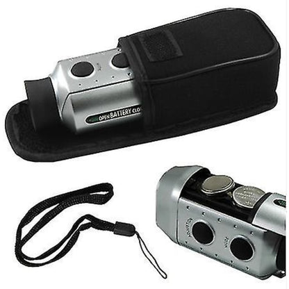 Professional Golf & Hunting Rangefinder 1100Y, 6x/7x Magnification, USB Charging, IP54, Pin Lock
