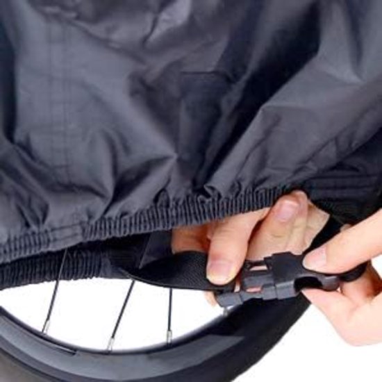 Bicycle cover for 1 bicycle waterproof - Black - S