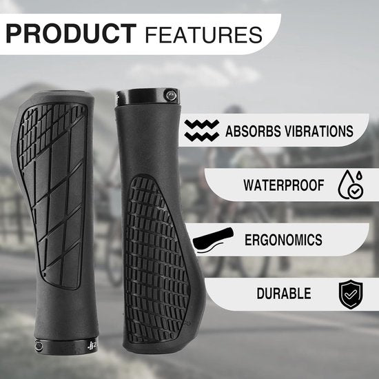 Bicycle grips  Ergonomic bicycle grips | Red Gripps
