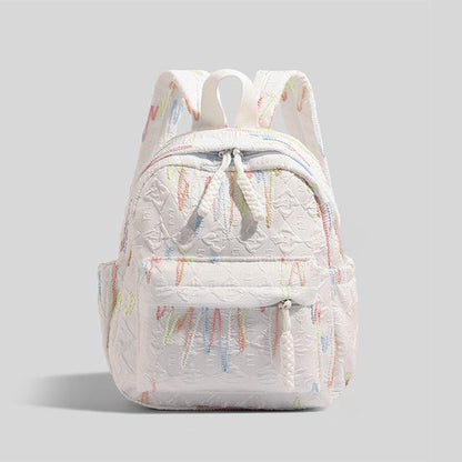 Backpack with Stylish and practical Lightweight - White