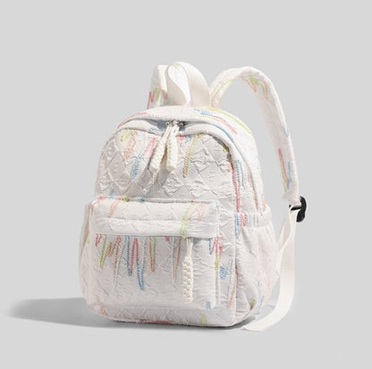Backpack with Stylish and practical Lightweight - White