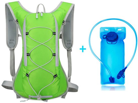 Backpack with 2L Water Bag - Running Vest - Vegetable