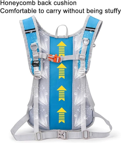 Backpack with 2L Water Bag - Running Vest - Vegetable