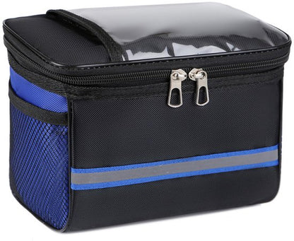 Bicycle handlebar bag - Blue