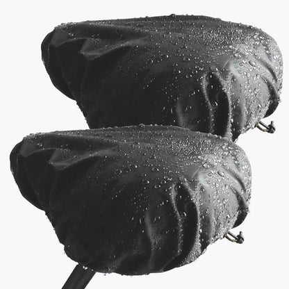 Bicycle saddle cover Waterproof saddle cover 24*27 cm - Black