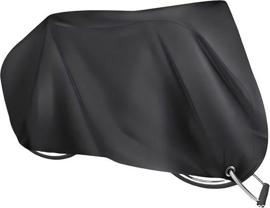 Waterproof bicycle cover for one bicycle