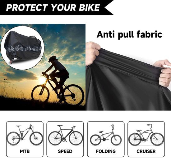 Bicycle cover - Motorcycle cover - Waterproof, dustproof and UV-resistant cover