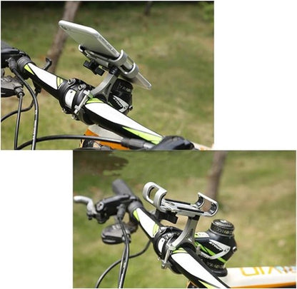 Phone holder for bicycle and motorcycle - Black