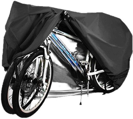 Bicycle cover with lock hole - Suitable for 2 bicycles