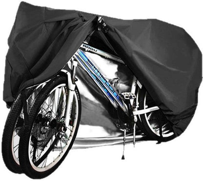 Bicycle cover with lock hole - Suitable for 2 bicycles