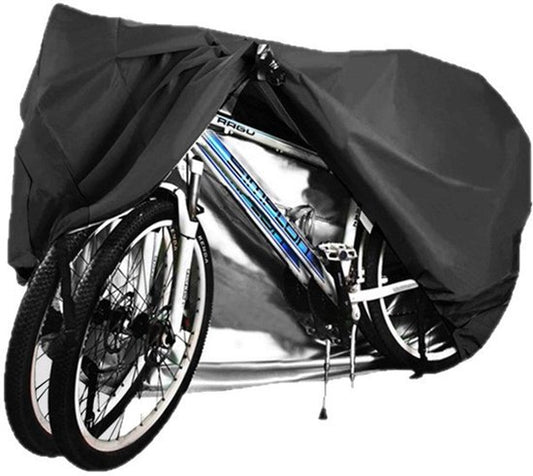 Bicycle cover with lock hole - Suitable for 2 bicycles
