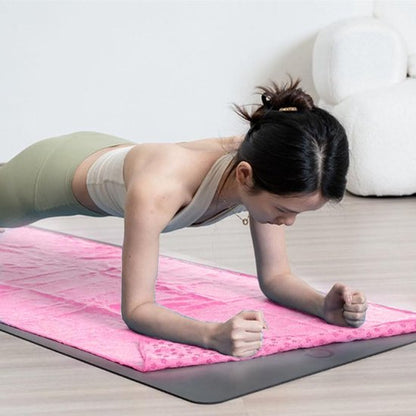 Quick-drying Yoga Mat Fabric - Pink