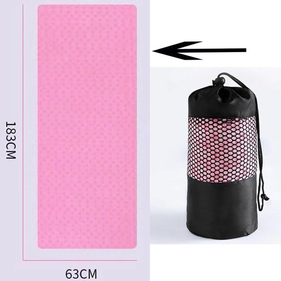 Quick-drying Yoga Mat Fabric - Pink