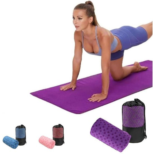 Quick-Drying Yoga Mat Fabric - Purple